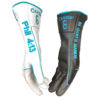 A pair of gloves with the words " psalm 4 : 1 3 " on them.